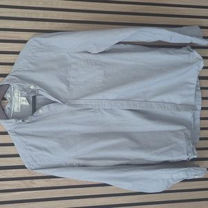 H&M Light Gray Button Down - Small
